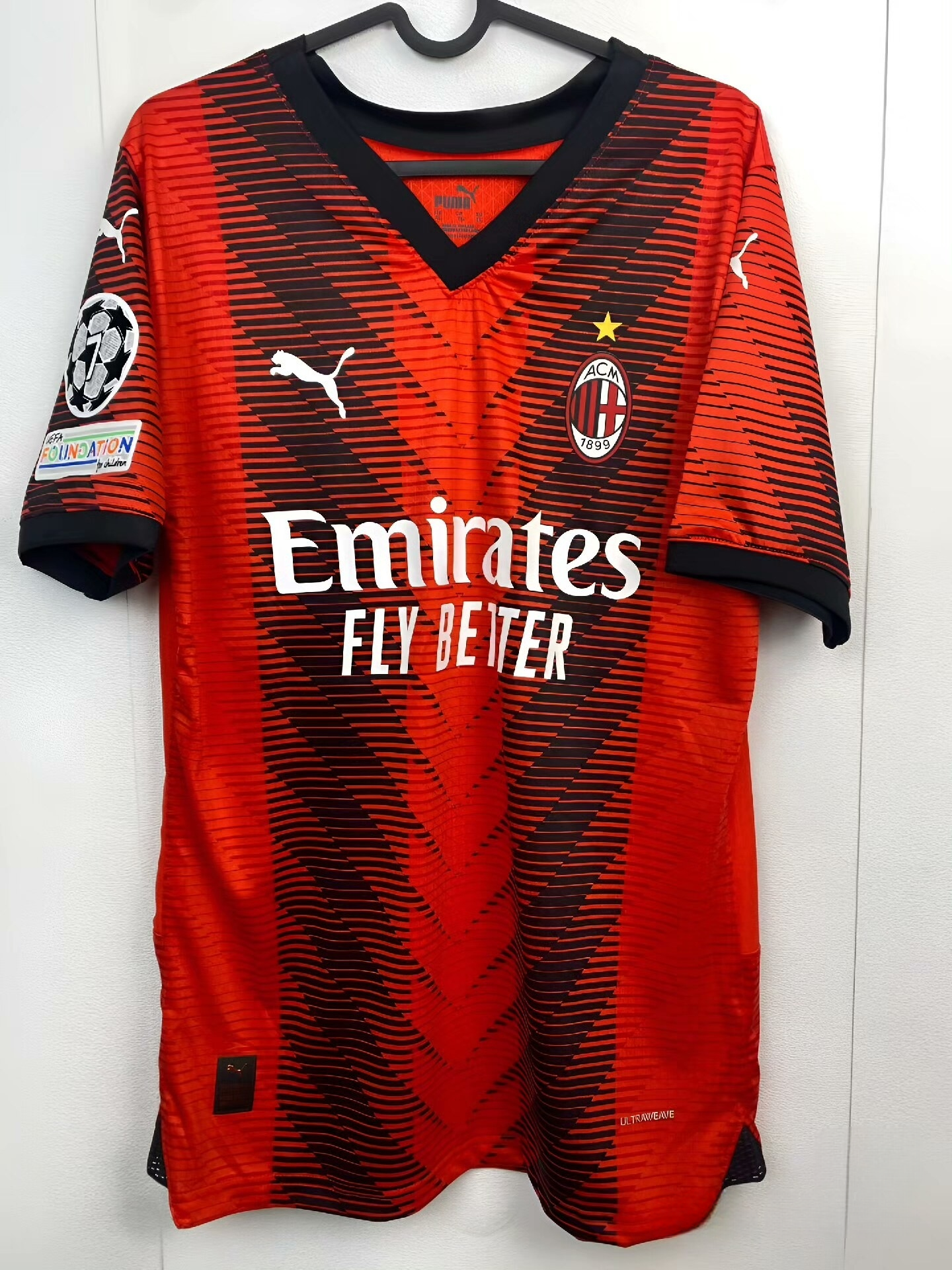 2324시즌 AC밀란 어센틱 홈 유니폼