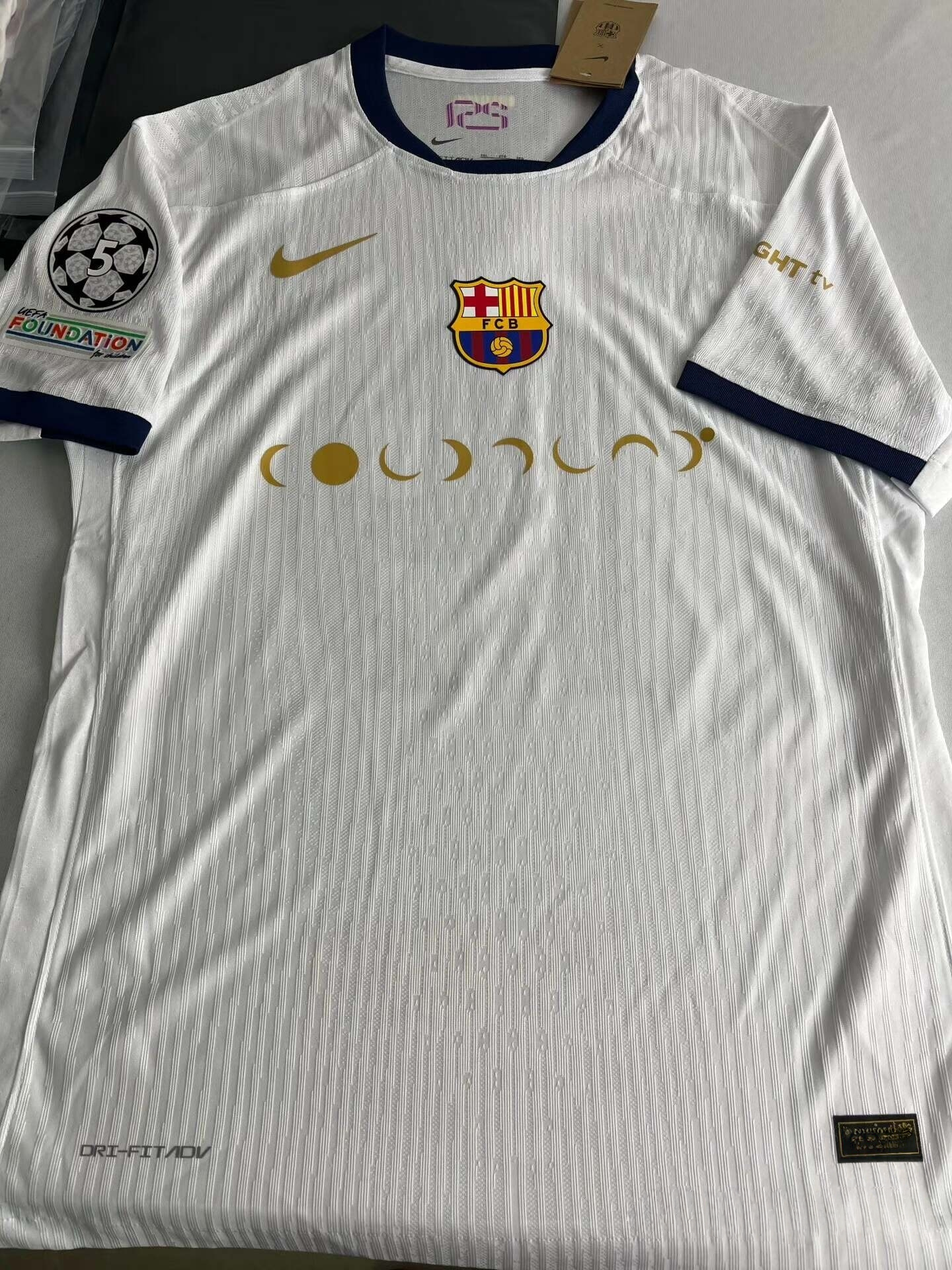 2425시즌 바르셀로나 어센틱 어웨이 유니폼