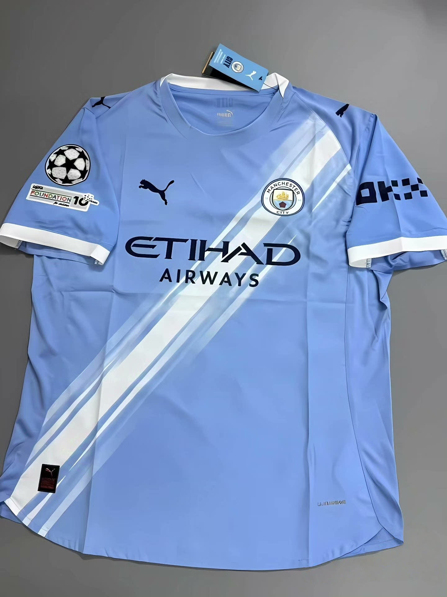 2526시즌 맨시티 어센틱 홈 유니폼