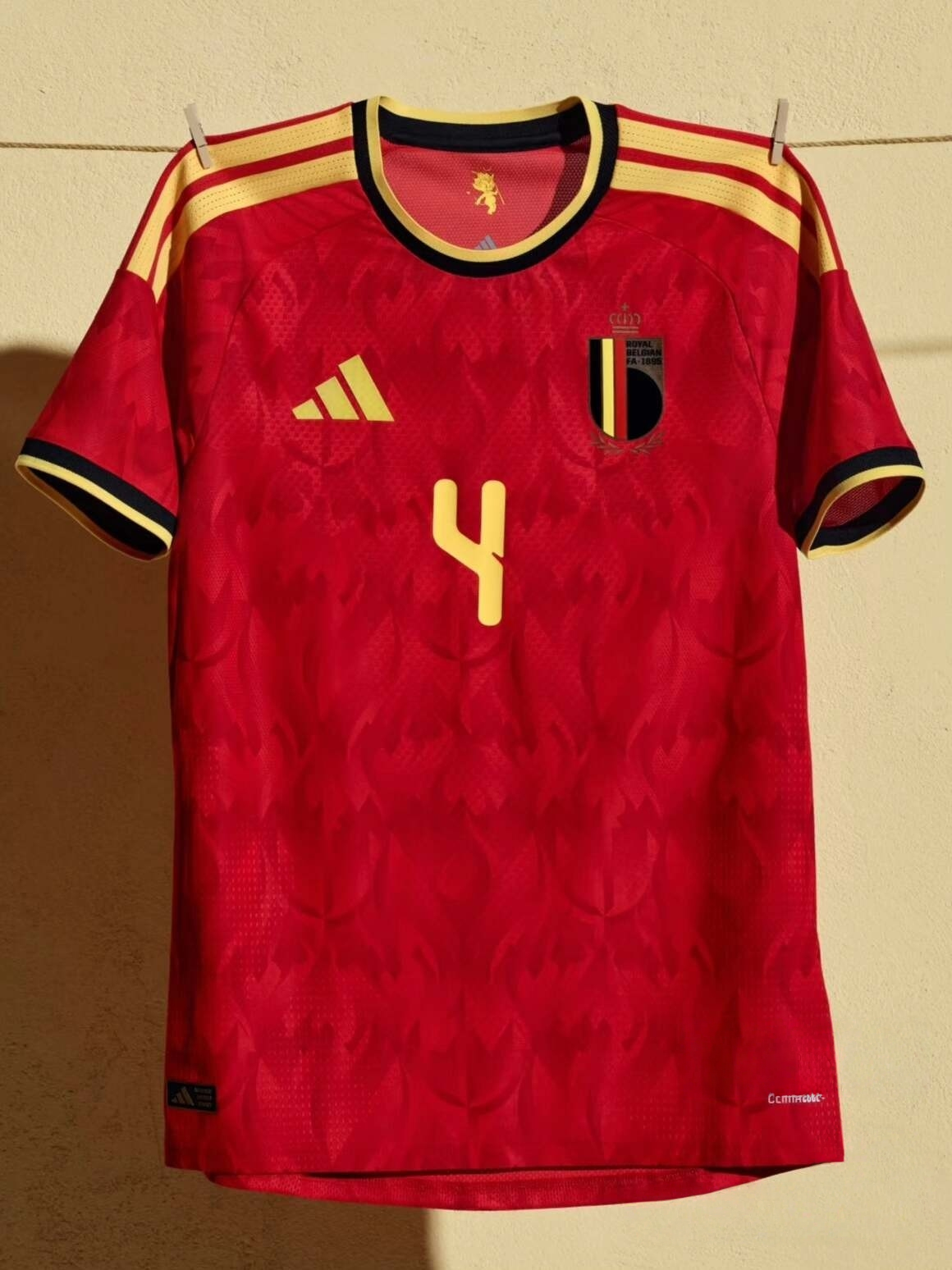 2026시즌 벨기에 어센틱 홈 유니폼