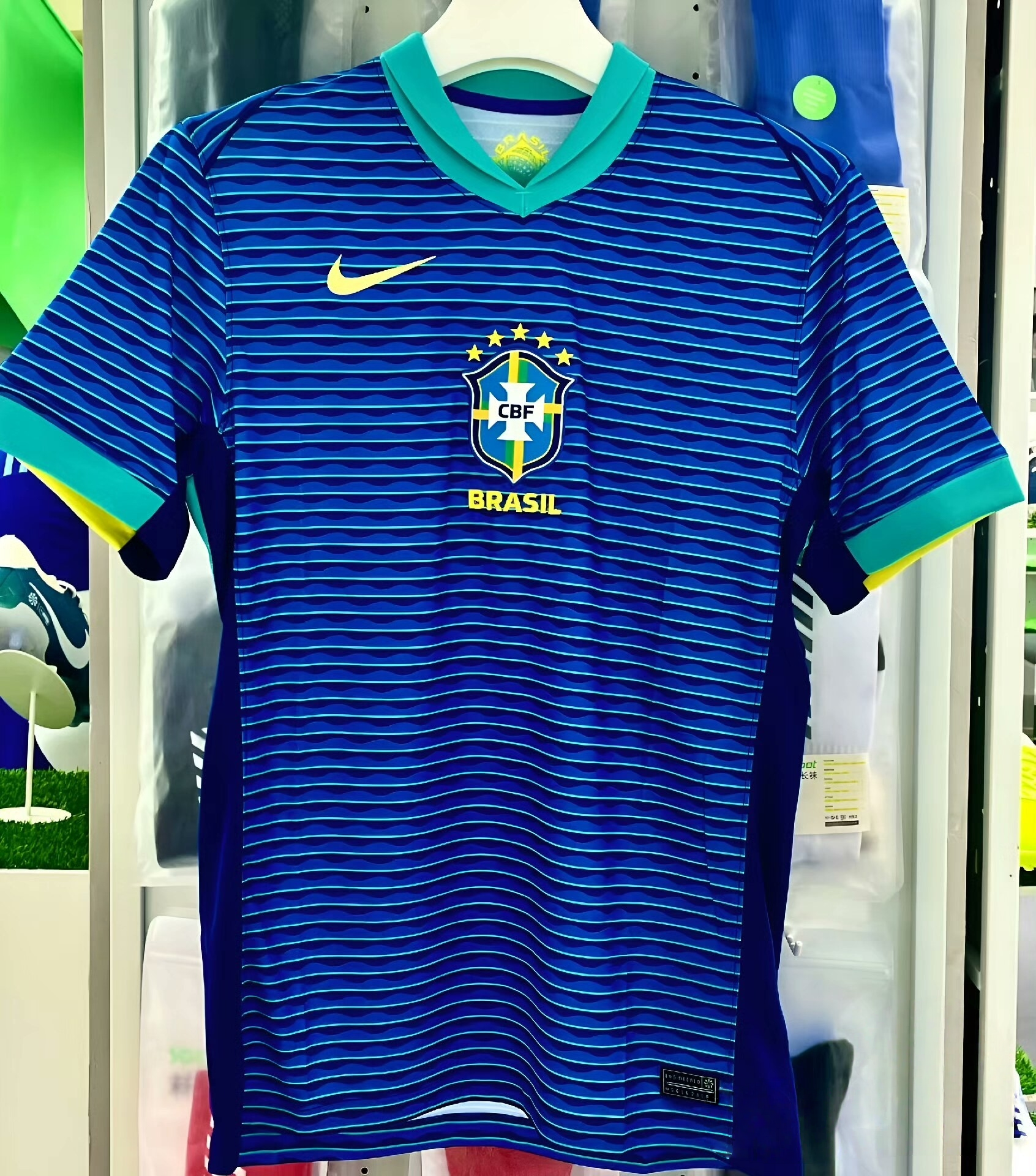 2425시즌 브라질 어센틱 어웨이 유니폼